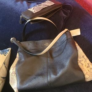 Coach purse and wallet